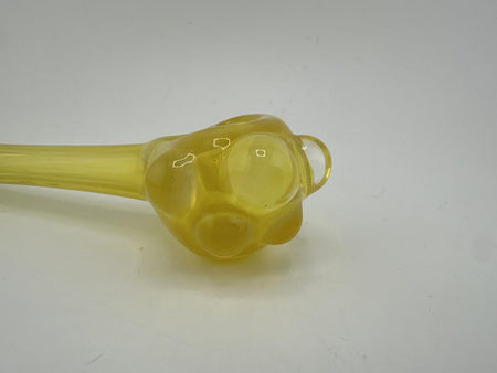 Phranq Glass Hand Pipe - Yellow Long