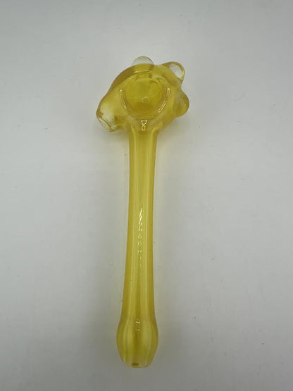 Phranq Glass Hand Pipe - Yellow Long