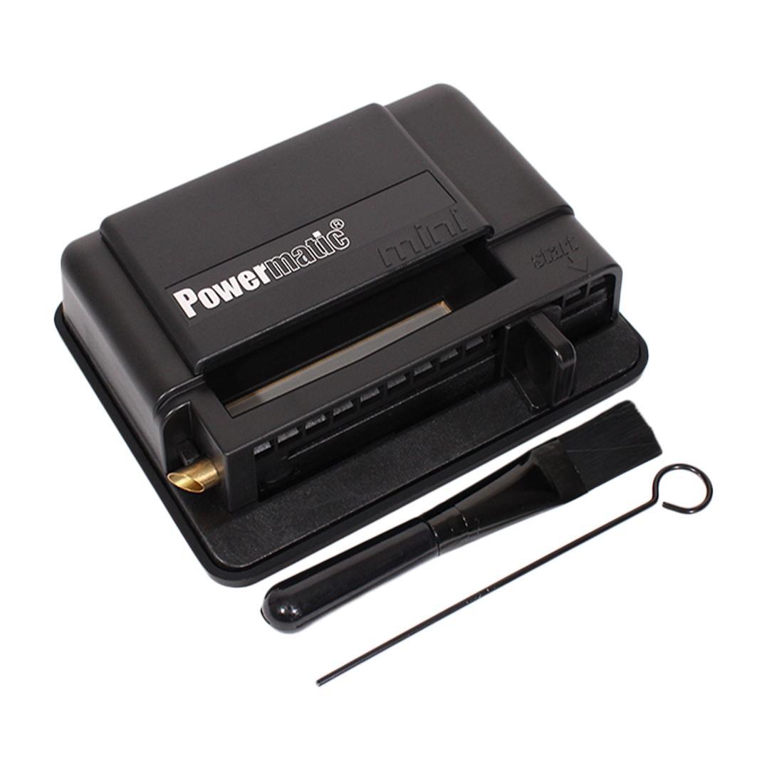 Powermatic Mini Cigarette Injector with tools, compact design for making king size and 100mm cigarettes.