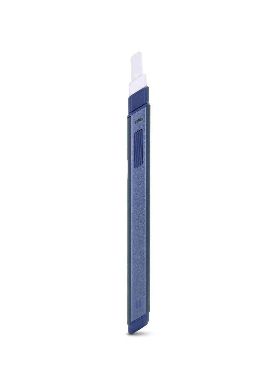 Puffco Hot Knife heated loading tool in sleek design, featuring a USB-C charging and ceramic tip for easy extracts.