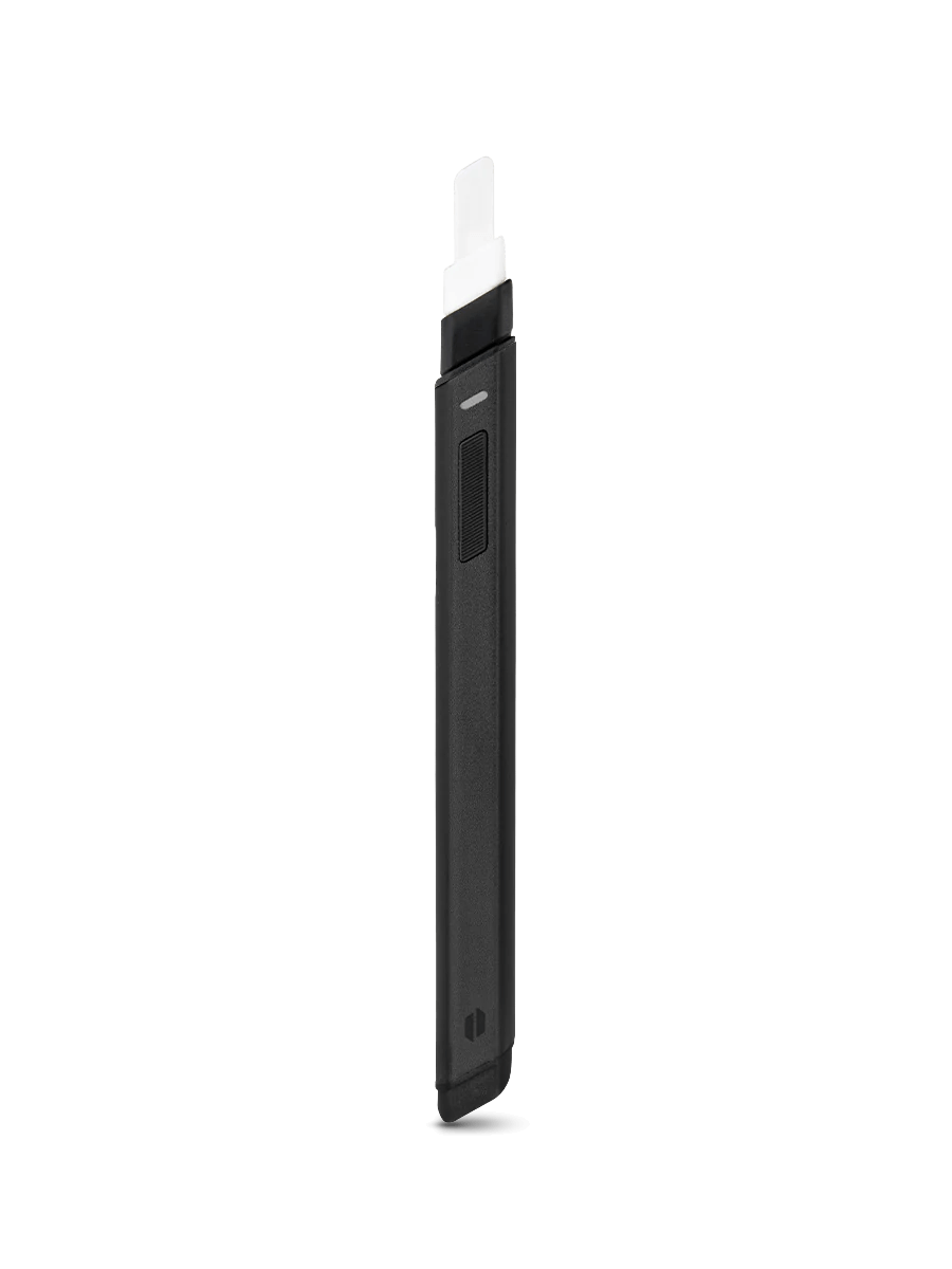 Puffco Hot Knife heated loading tool with ceramic tip, USB-C chargeable for easy and mess-free dabbing.
