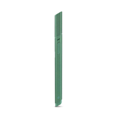 Puffco Hot Knife heated loading tool in green, USB-C chargeable with ceramic tip for easy extract loading.