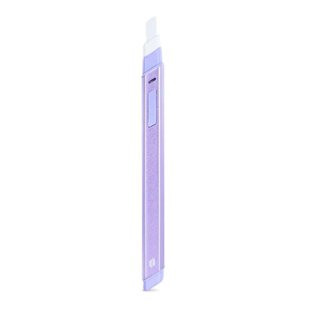 Puffco Hot Knife heated loading tool in purple with ceramic tip for easy extract loading.