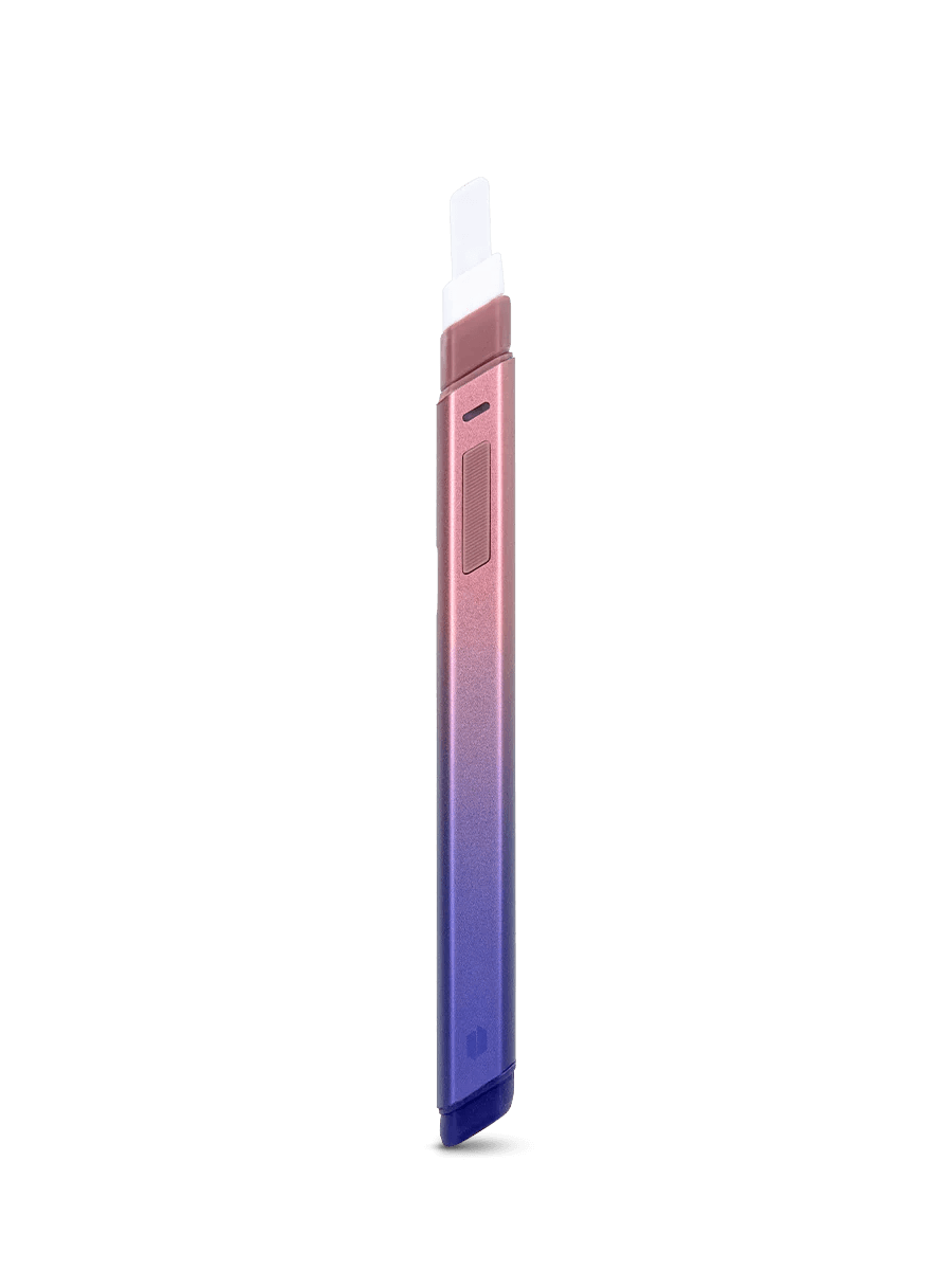 Puffco Hot Knife heated loading tool in gradient colors, designed for easy extract loading with a ceramic tip.