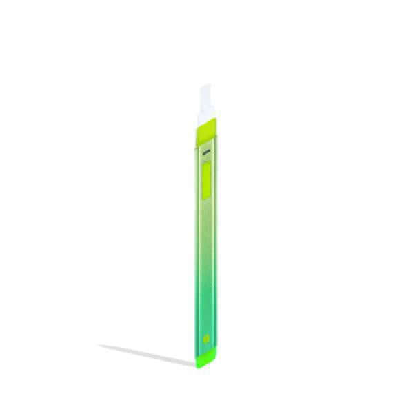 Puffco Hot Knife heated loading tool in vibrant green, USB-C rechargeable with ceramic tip for easy extract loading.