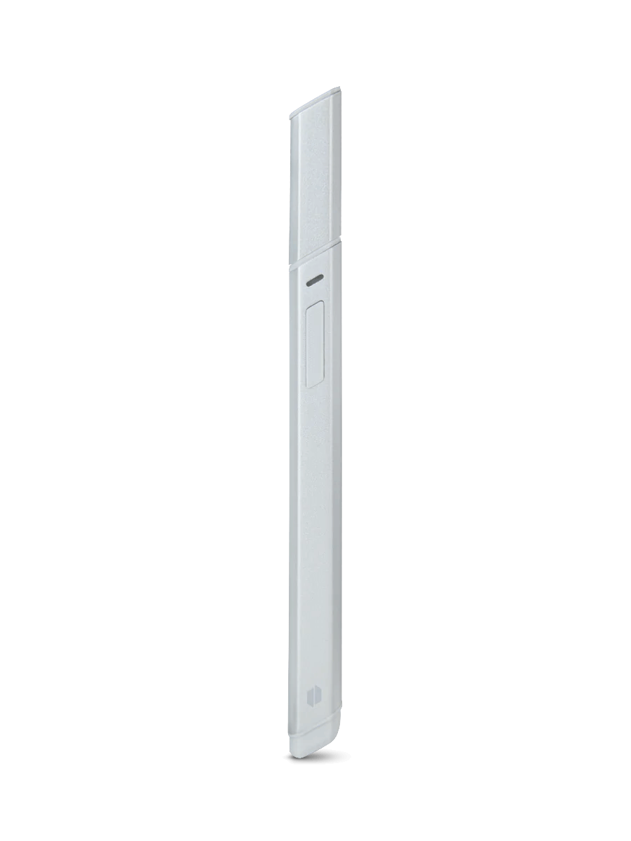 Puffco Hot Knife heated loading tool in sleek design, USB-C rechargeable with ceramic tip for easy extract loading.