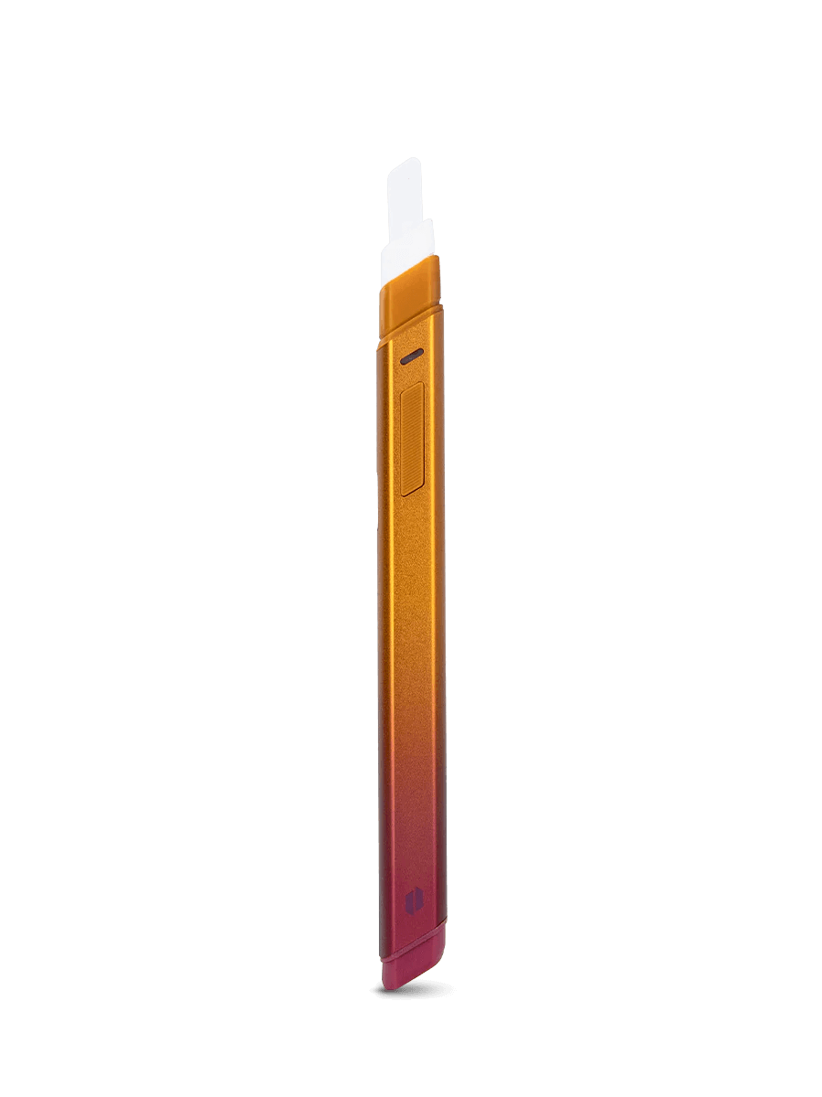 Puffco Hot Knife heated loading tool with a ceramic tip, USB-C chargeable, designed for easy and clean extract loading.