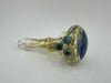 Pugsley Glass Dry Pipe - Fumed w/ Colored Accents