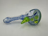 Pugsley Glass Hand Pipe - Fumed with Horn