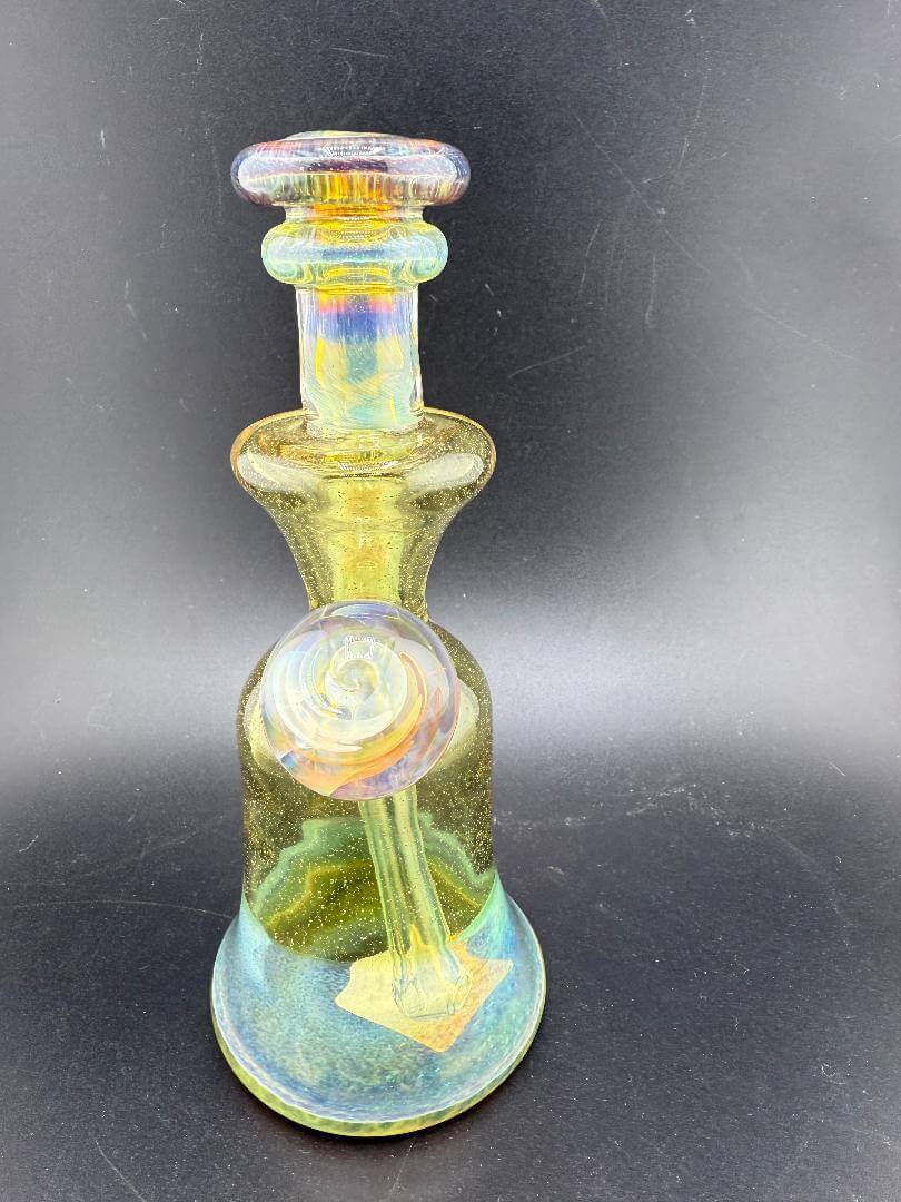 Pugsley Glass Multi Color Fumed Jammer 10mm 45°