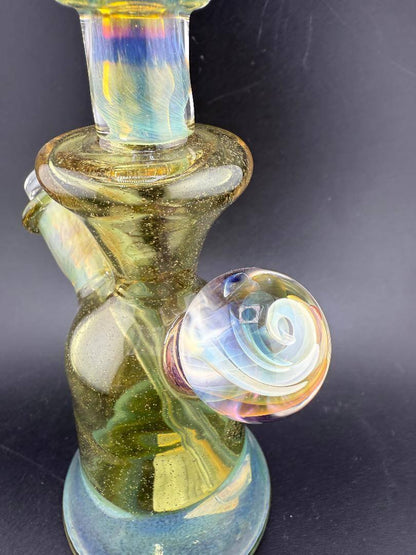 Pugsley Glass Multi Color Fumed Jammer 10mm 45°