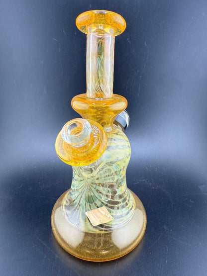 Pugsley Glass Orange & Fumed Heady Rig 10mm