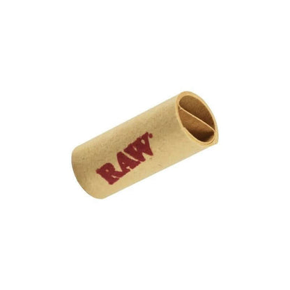 RAW Tips - Pre Rolled Tips Wide 180ct - Natural unrefined paper filter for smooth airflow.