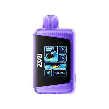 RAZ LTX 25K Punch Edition disposable vape, featuring stylish design and advanced digital display.