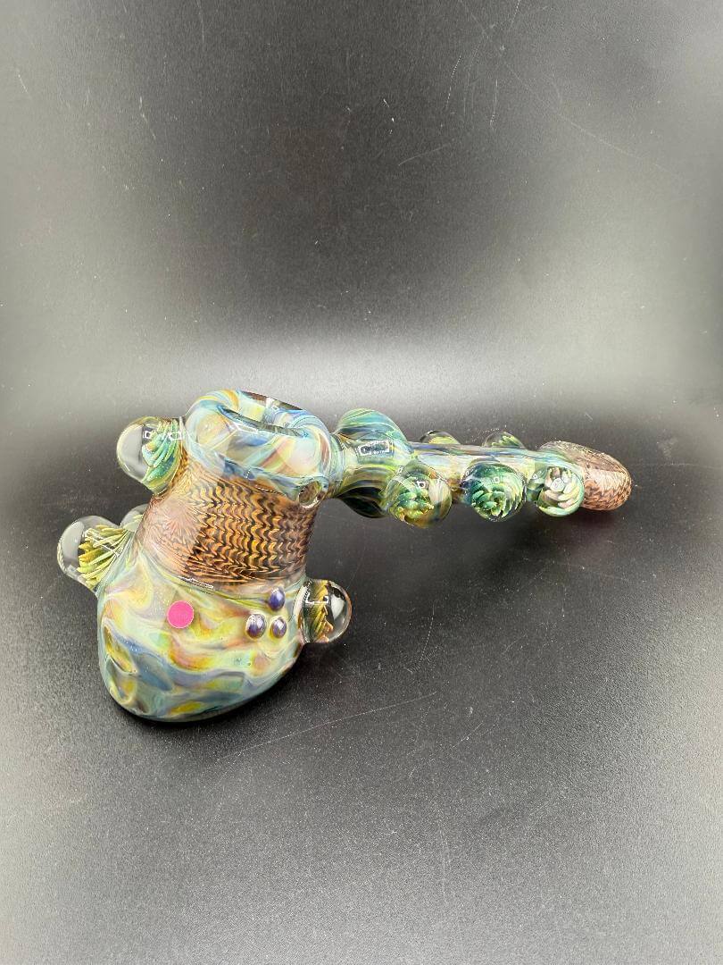Robert Mosher Glass Fumed Pipe