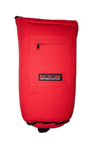 ROOR Glass Small 20" Bag - Red carrying bag with zipper for durable protection of ROOR tubes.