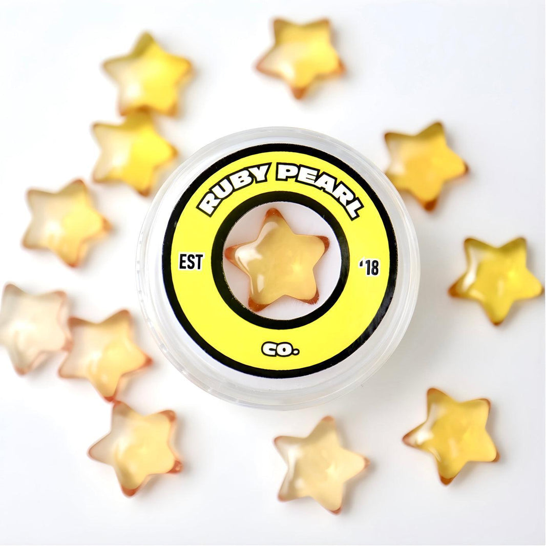Ruby Pearl Co 10mm Yellow Star
