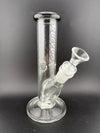 Ruckus Glass 7" Mini Straight Tube 14mm 45° with removable downstem and sleek design.