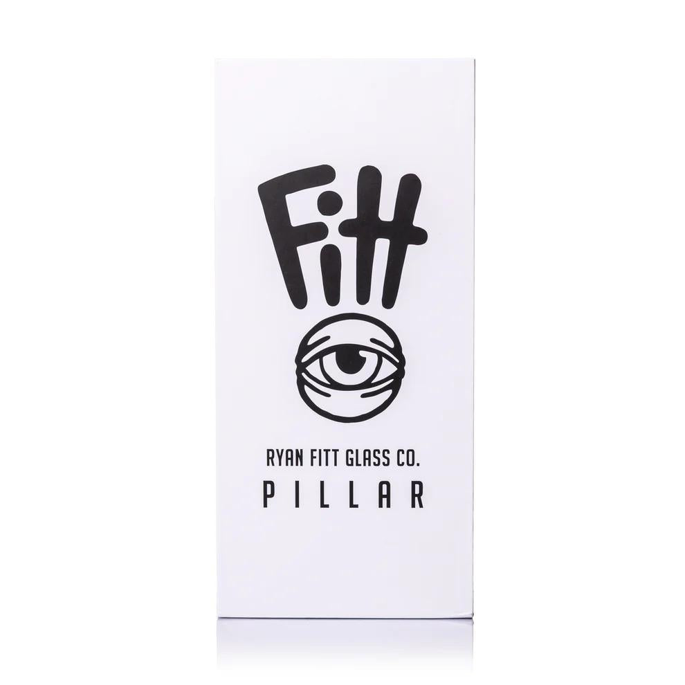 Ryan Fitt Pillar Pivot Bubbler Smoke *** ( Restocking Soon) *** packaging design with unique logo.