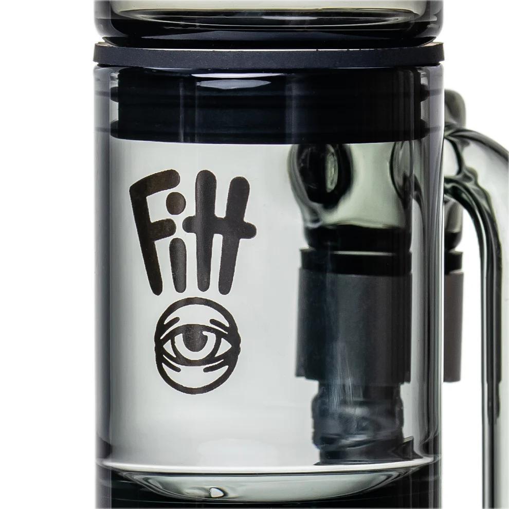 Ryan Fitt Pillar Pivot Bubbler Smoke *** ( Restocking Soon) *** close-up of design details and features.