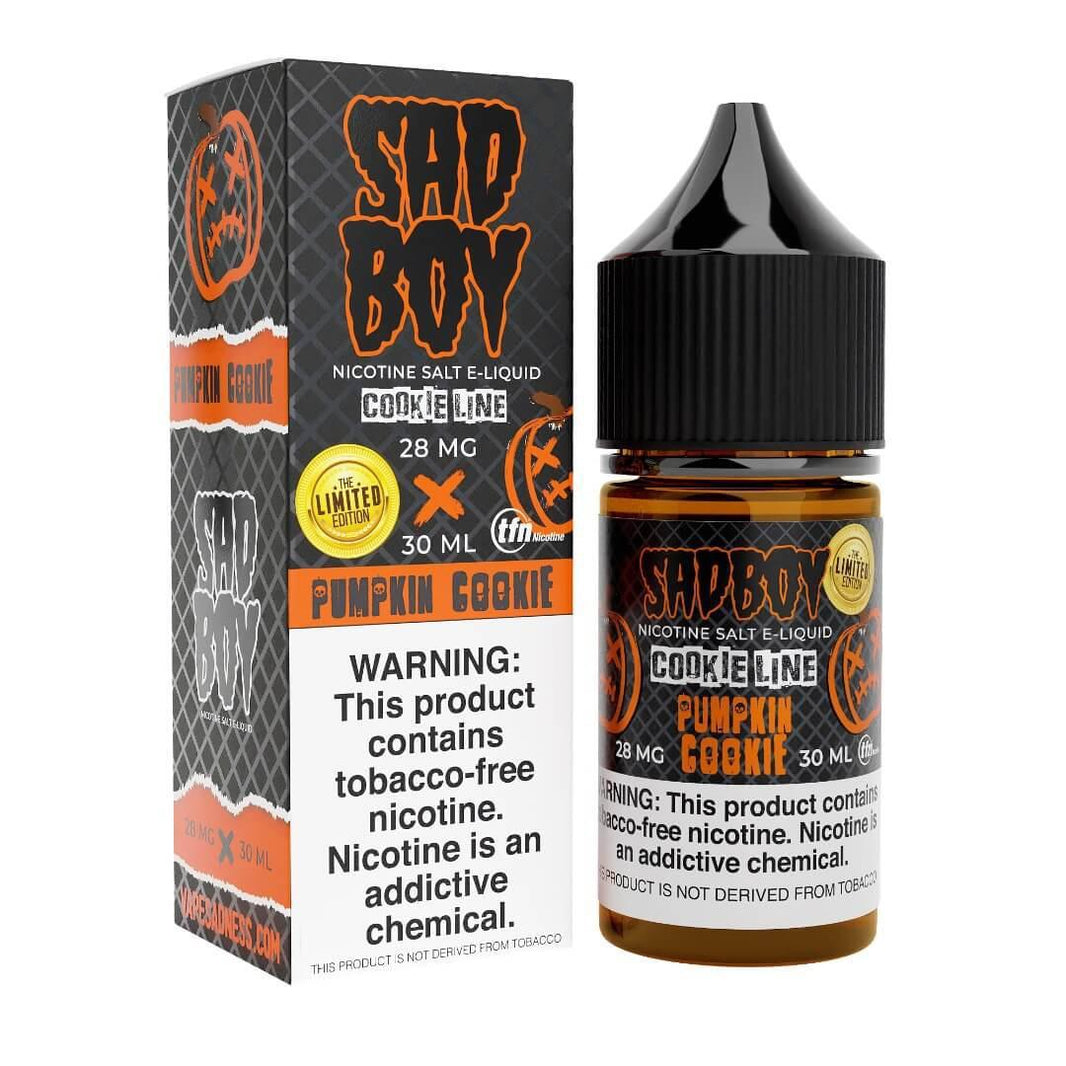 Sad Boy Salt Nic 30ml Limited Edition Pumpkin Cookie