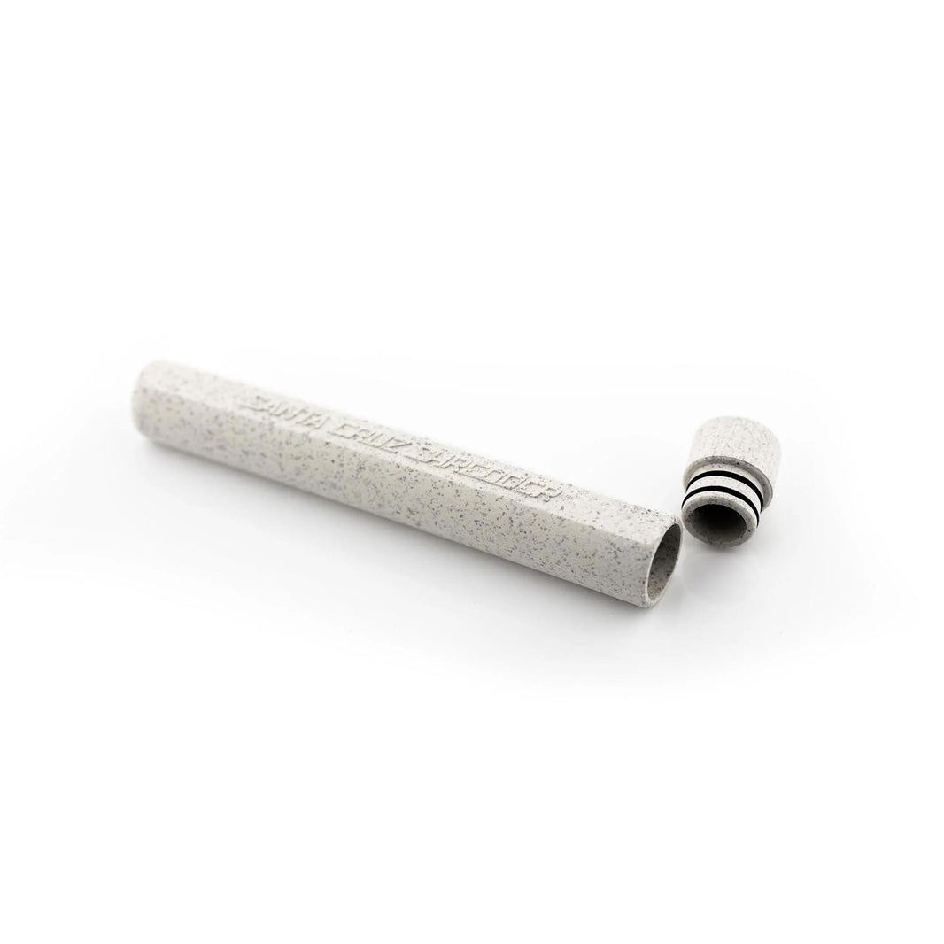 Santa Cruz Shredder J Tube Holder showing an eco-friendly hemp design with a double o-ring airtight seal.