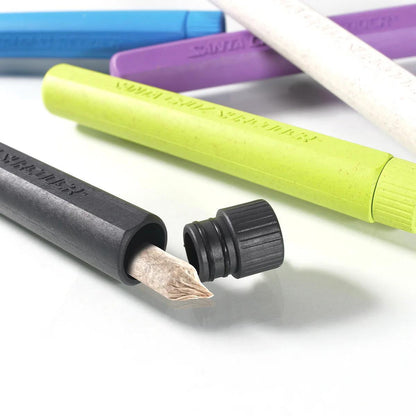 Santa Cruz Shredder J Tube Holder in various colors with a pre-roll visible and secured with a black cap.