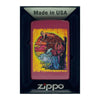 Zippo Lighter x Sean Dietrich Art featuring vibrant artwork of a bear and a scenic background.