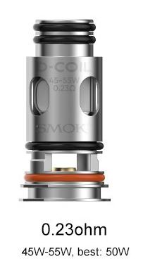 Smok D-COIL Series 1pc, 0.23ohm mesh coil designed for optimal performance and flavor.