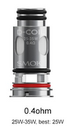 Smok D-COIL Series 1pc - 0.4ohm coil for vaping with best performance at 25W.