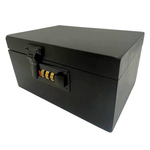 SmokeZilla Locking Treasure Box with combination lock for secure storage of valuables.