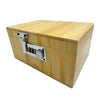 SmokeZilla Locking Treasure Box elegant design with secure combination lock and rugged bamboo exterior