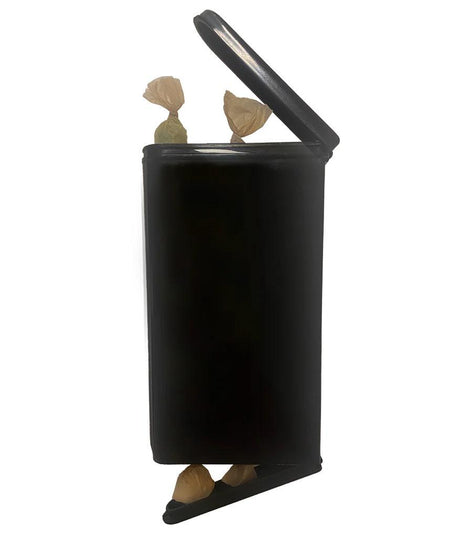 Smosi MBOX5 pre-roll case open with prerolls visible, showcasing organization and protection features.