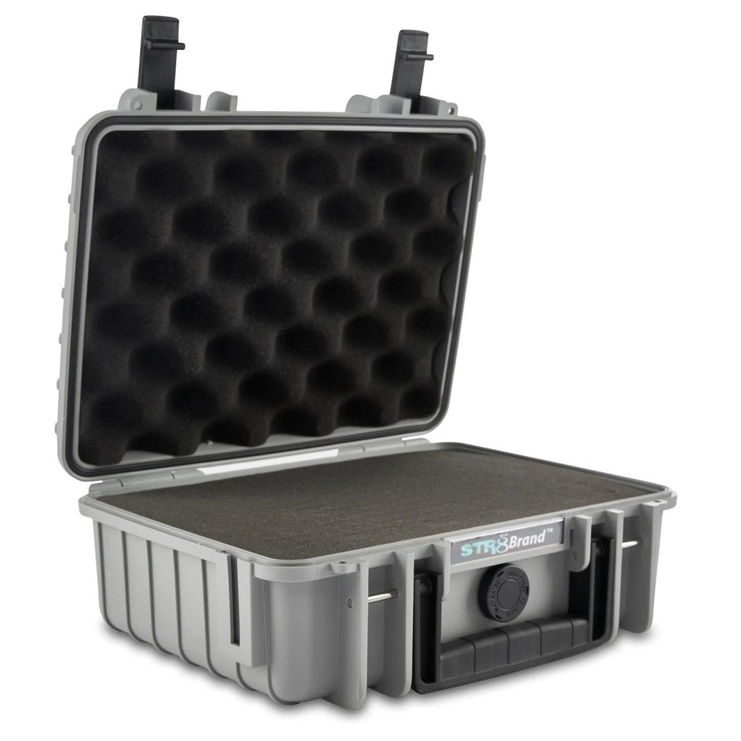 STR8 Highbrid Hard Case - Rolling Kit With Storage / Hard Case open, showcasing durable design and organized storage.