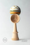 Sweets Kendama Johnny Raekes Amped model featuring a stylish design and smooth wooden handle.