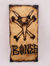 Thom Woodworks Sign - Hand Carved Wood Slat 11" x 5.5"