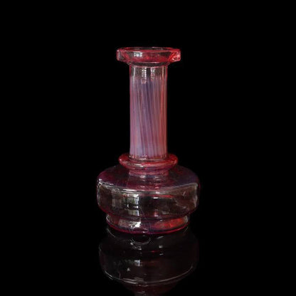 Tokr Glass Puffco Peak / Peak Pro Dry Top Glass Replacement - Full Color in vibrant pink shades.