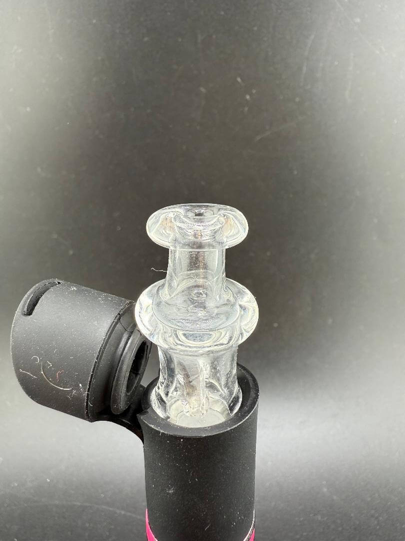 Tuck Glass Puffco Pivot Glass Replacement Top for enhanced vaping experience and optimal airflow, handcrafted in Spokane.
