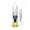 US Caliber .50 Caliber Glass Bong with sleek design and durable craftsmanship, perfect for portable use.