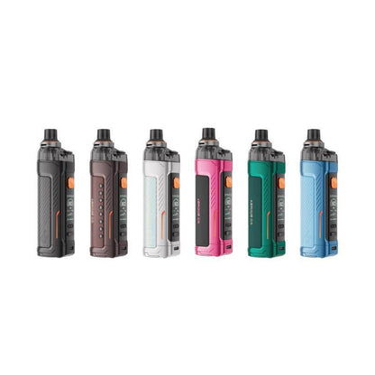 Vaporesso Armour GS Kit in various colors showcasing a compact design for DTL vaping.