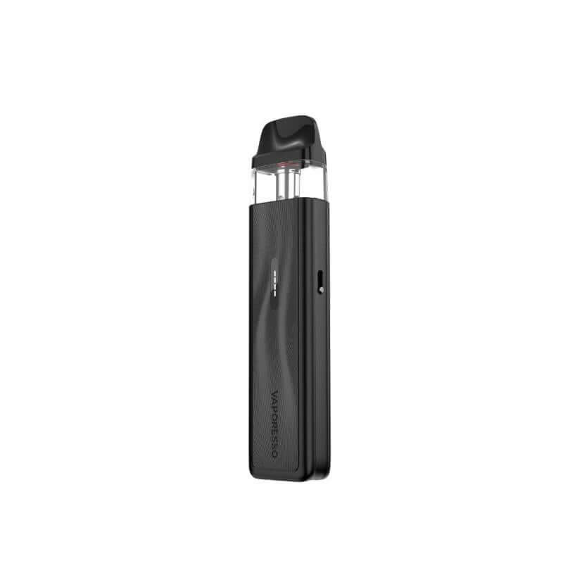 Vaporesso XROS 5 Mini Kit in black, a compact MTL vape device for enhanced flavor and smooth airflow.