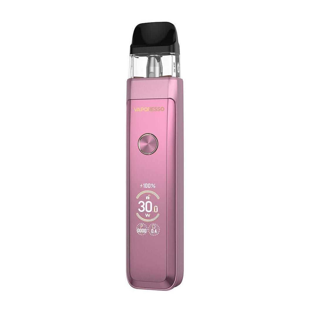 Vaporesso XROS Pro 2 in pink color with 30W power output and 0.96" TFT screen.
