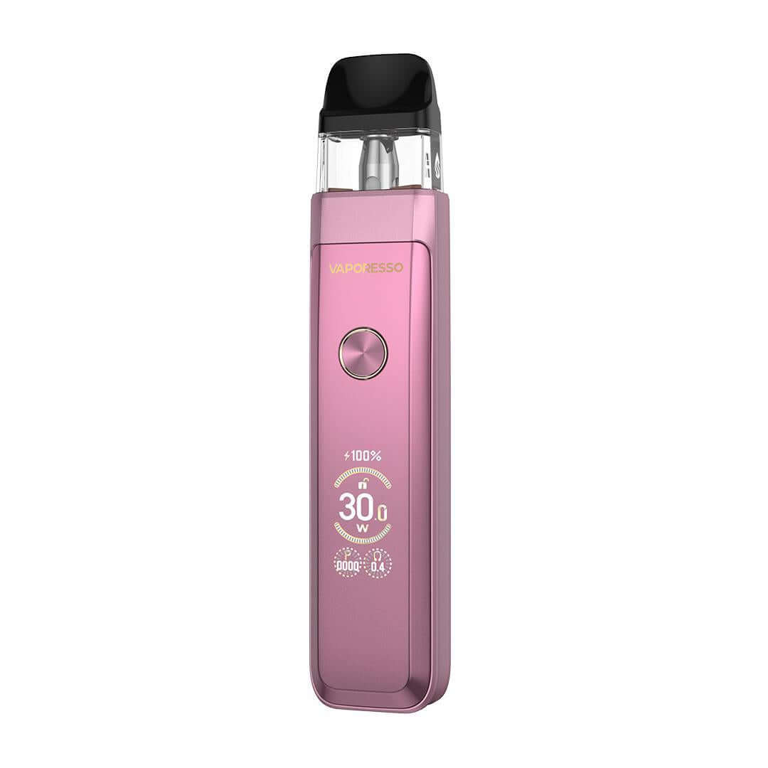 Vaporesso XROS Pro 2 in pink color with 30W power output and 0.96" TFT screen.