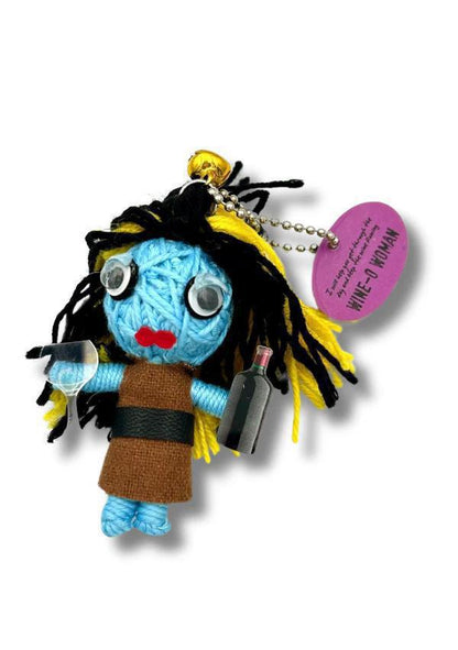 Watchover Voodoo Doll - The Sprite, colorful handmade doll to boost positivity and energy.