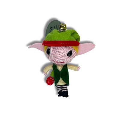 Watchover Voodoo Doll - The Sprite, a colorful handmade doll promoting positivity and high energy.