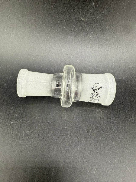White Rhino Glass Adapter - 18mm Female to 14mm Female - Durable glass reducing adapter