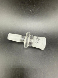 White Rhino Glass Adapter - 18mm Female to 14mm Male on a dark background