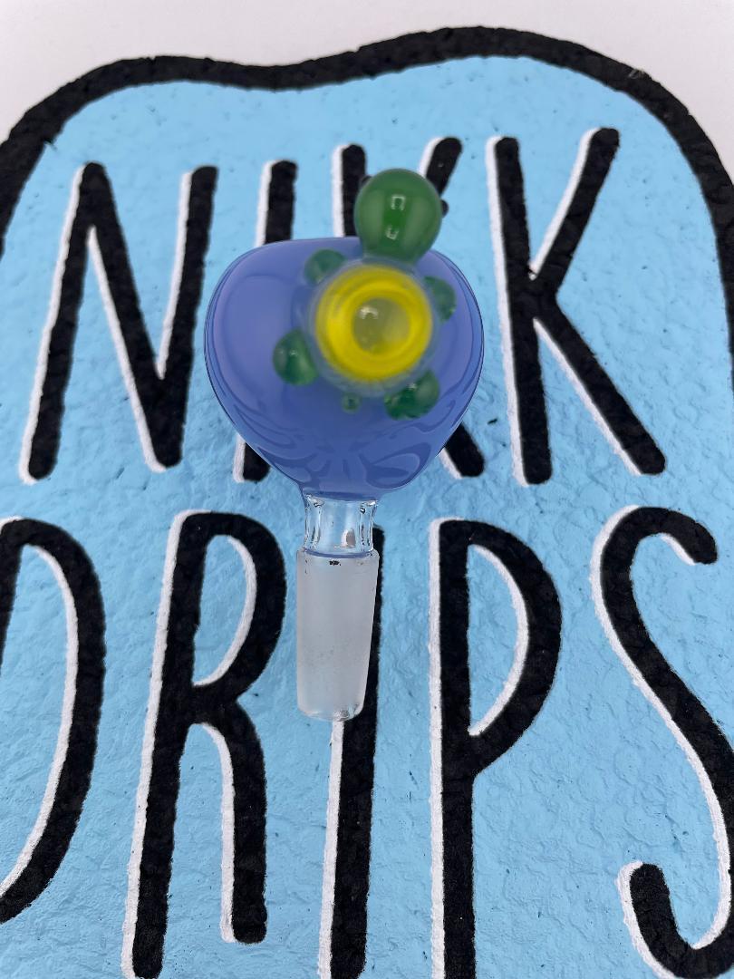 Wildfire Productions 10mm Bowl / Slide  - Single Color w/ Turtle Attachment