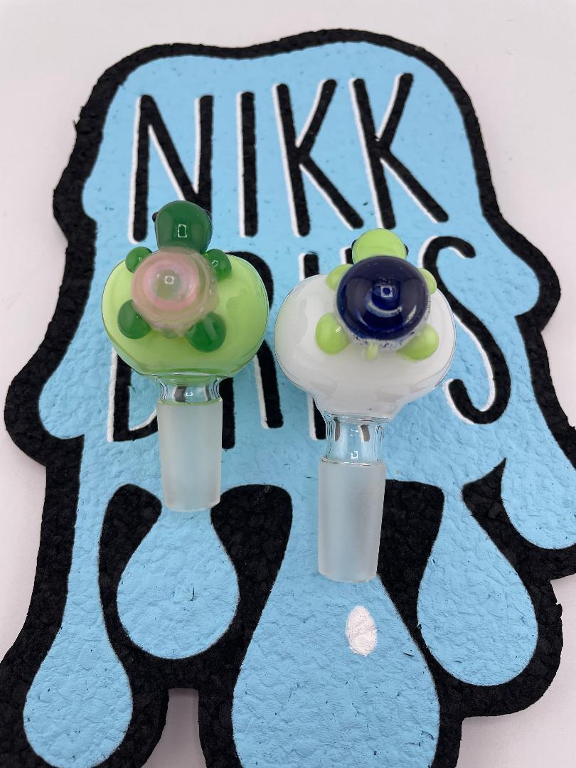 Wildfire Productions 14mm Bowl / Slide  - Single Color w/ Turtle Attachment