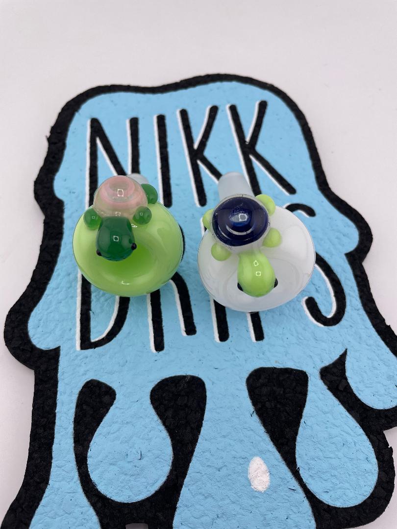 Wildfire Productions 14mm Bowl / Slide  - Single Color w/ Turtle Attachment